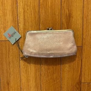 Hobo light pink sparkly wallet. New with tags.